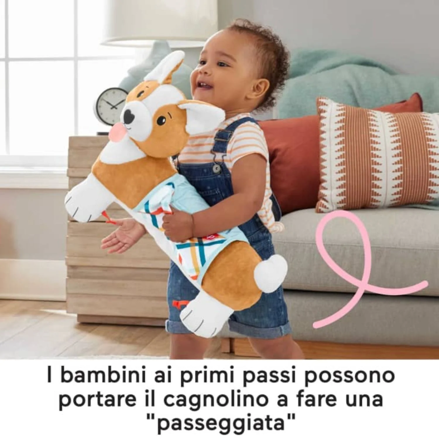 Fisher Price - Cuscino Corgi Tummy Time 3 In 1 HJW10 - Image 7