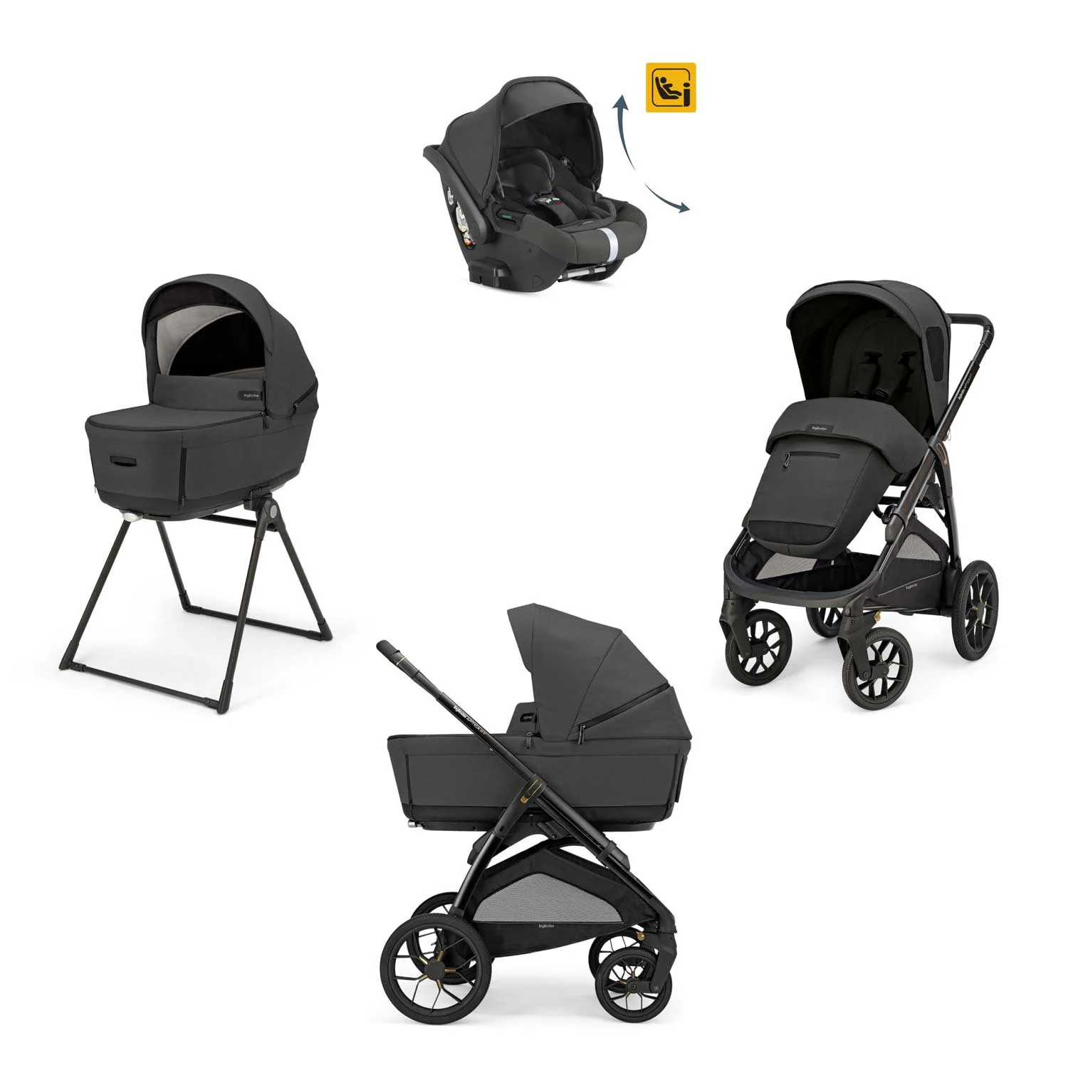 Inglesina - Trio Aptica XT Con Seggiolino Auto Darwin Recline - Image 10