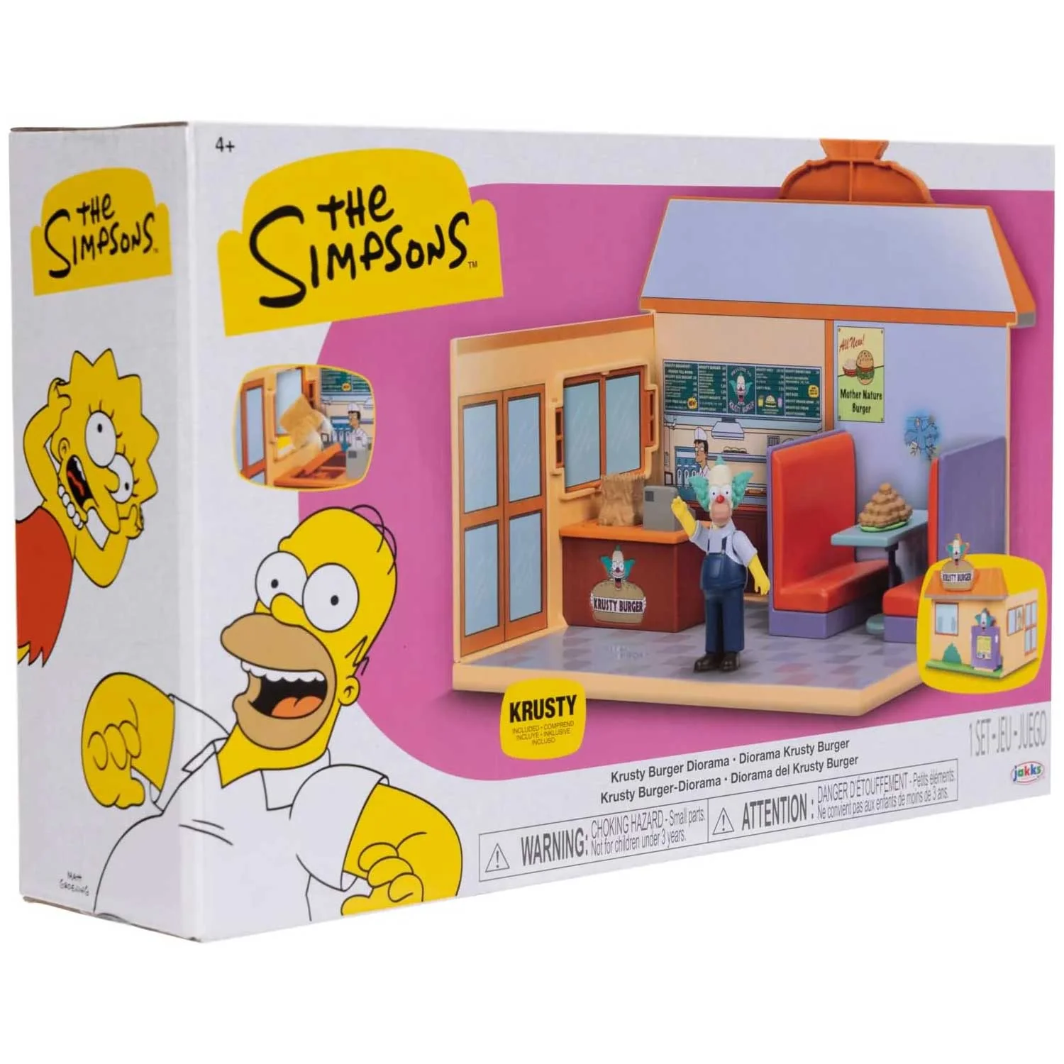 Jakks - The Simpsons Playset Krusty Burger - Image 5