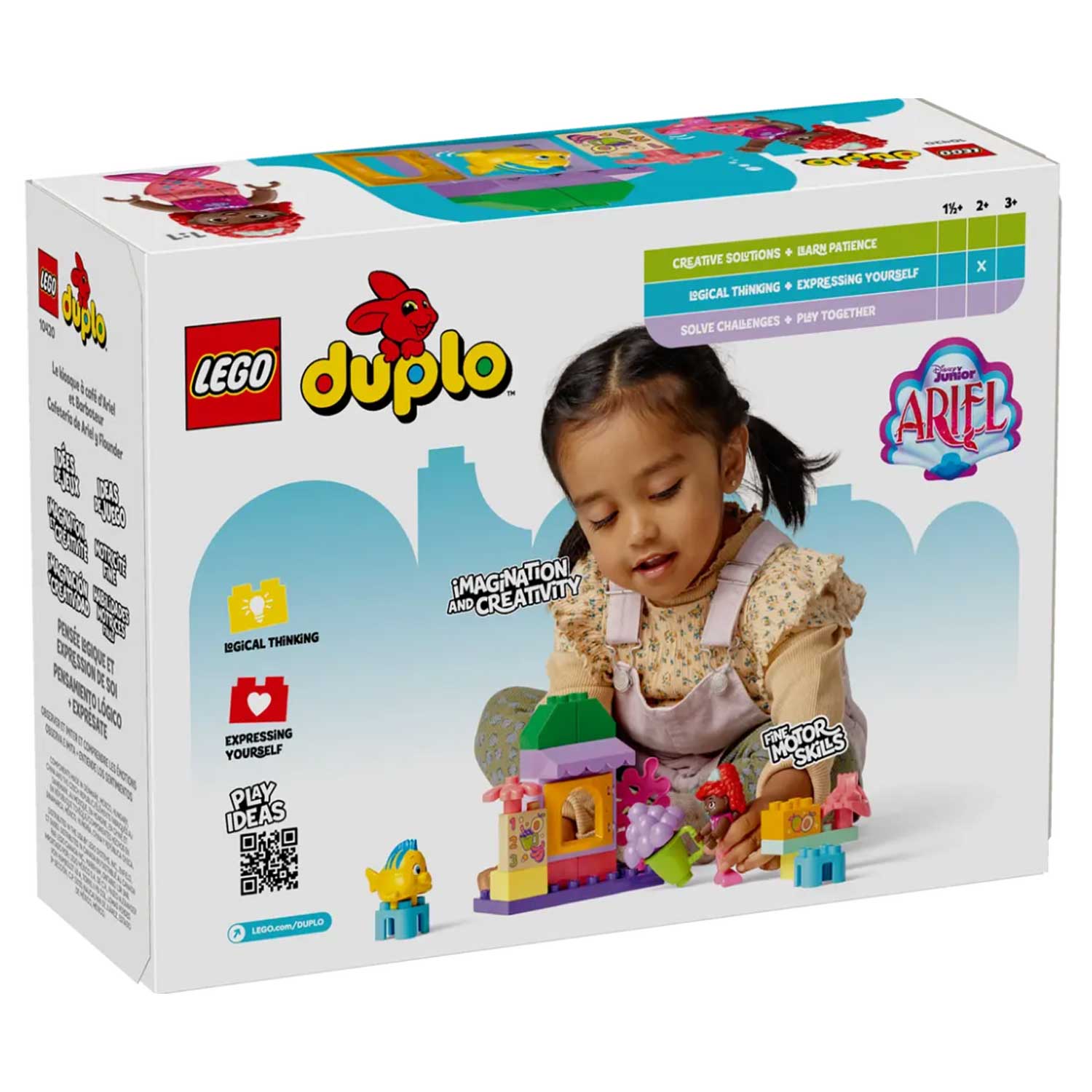 LEGO - Duplo Disney: Il Chiosco Del Caffè Di Ariel E Flounder 10420 - Image 4