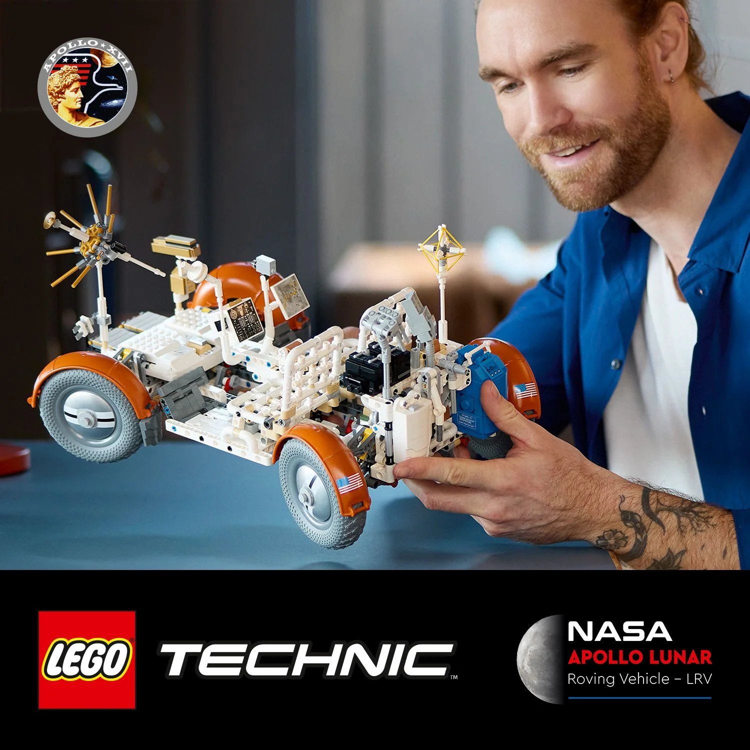 LEGO - Rover lunare NASA Apollo 42182 - Image 30