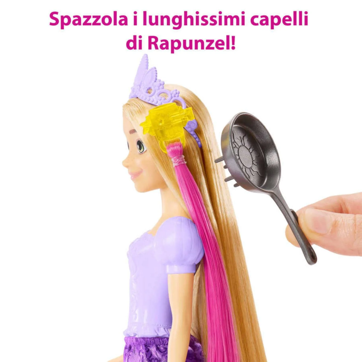 Mattel - Disney Princess Rapunzel Capelli Da Favola HLW18 - Image 6