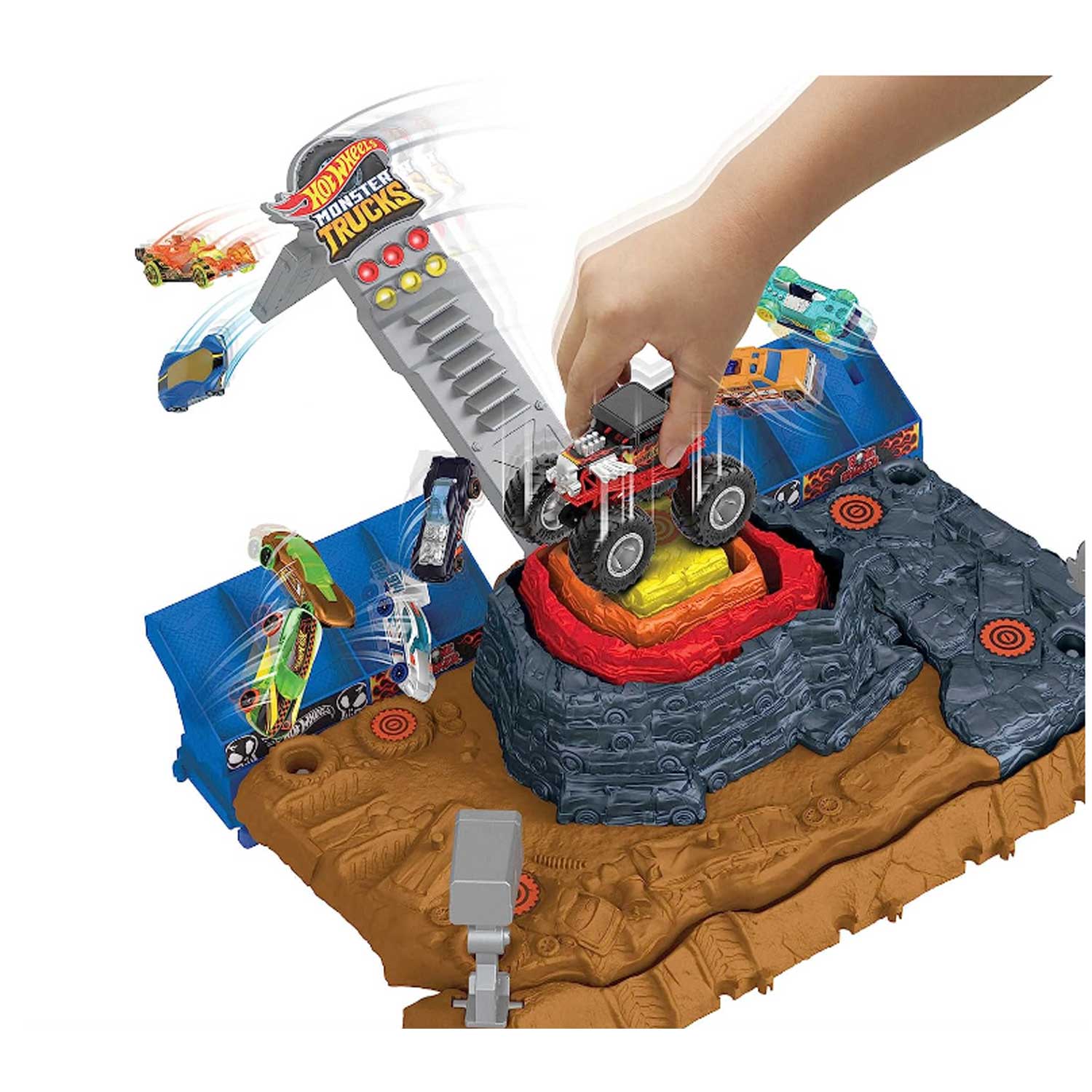Mattel - Hot Wheel Monster Trucks Arena: Sfida Finale HNB96 - Image 6