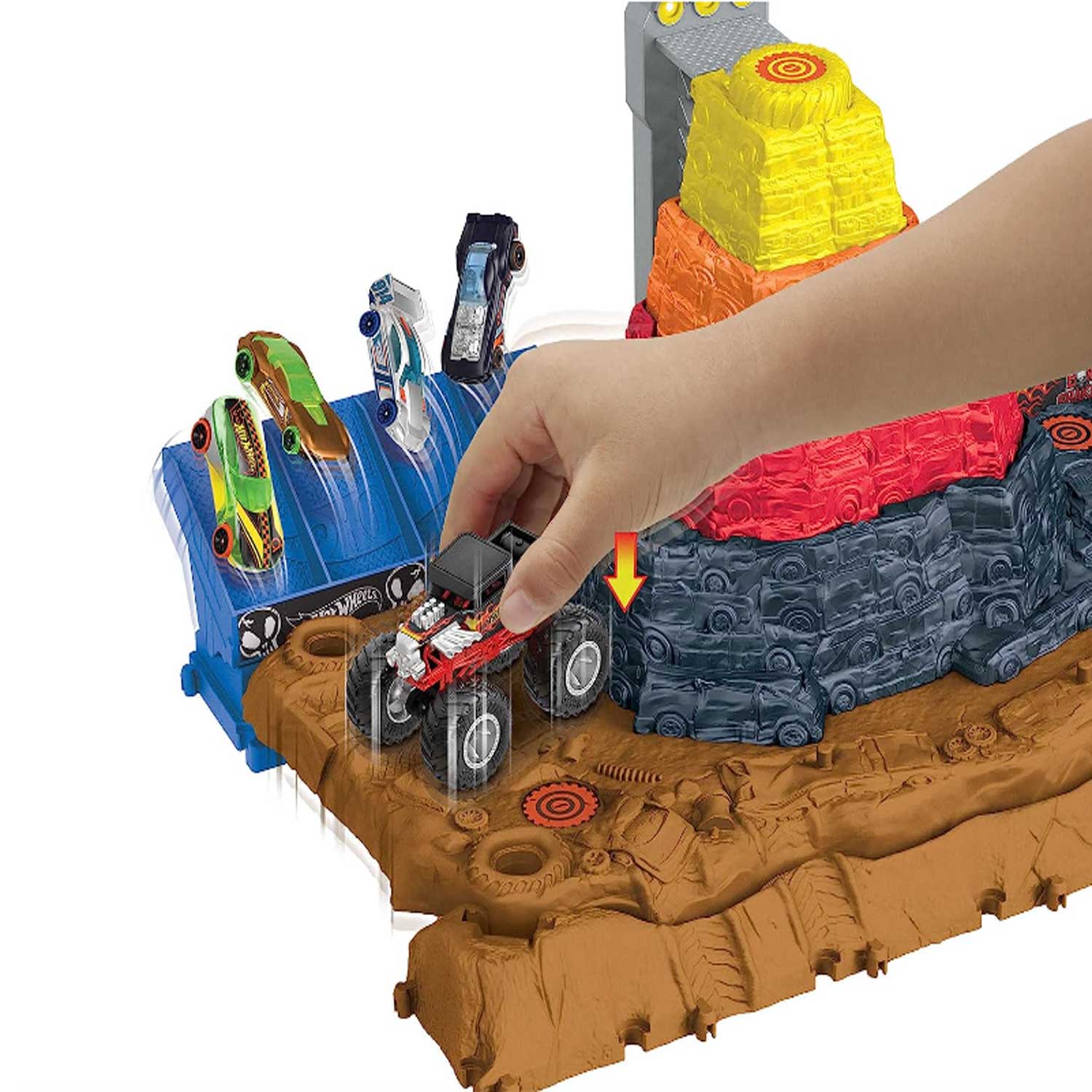 Mattel - Hot Wheel Monster Trucks Arena: Sfida Finale HNB96 - Image 7