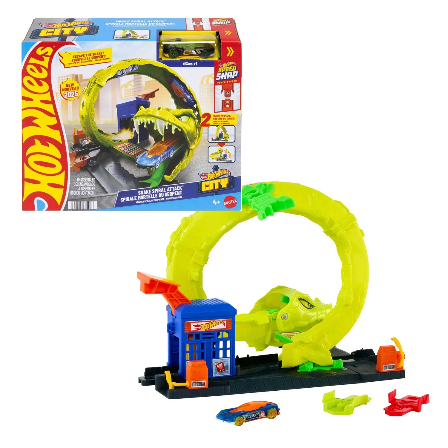 Mattel - Hot Wheels City Creature Mostruose HDR29 - Image 4