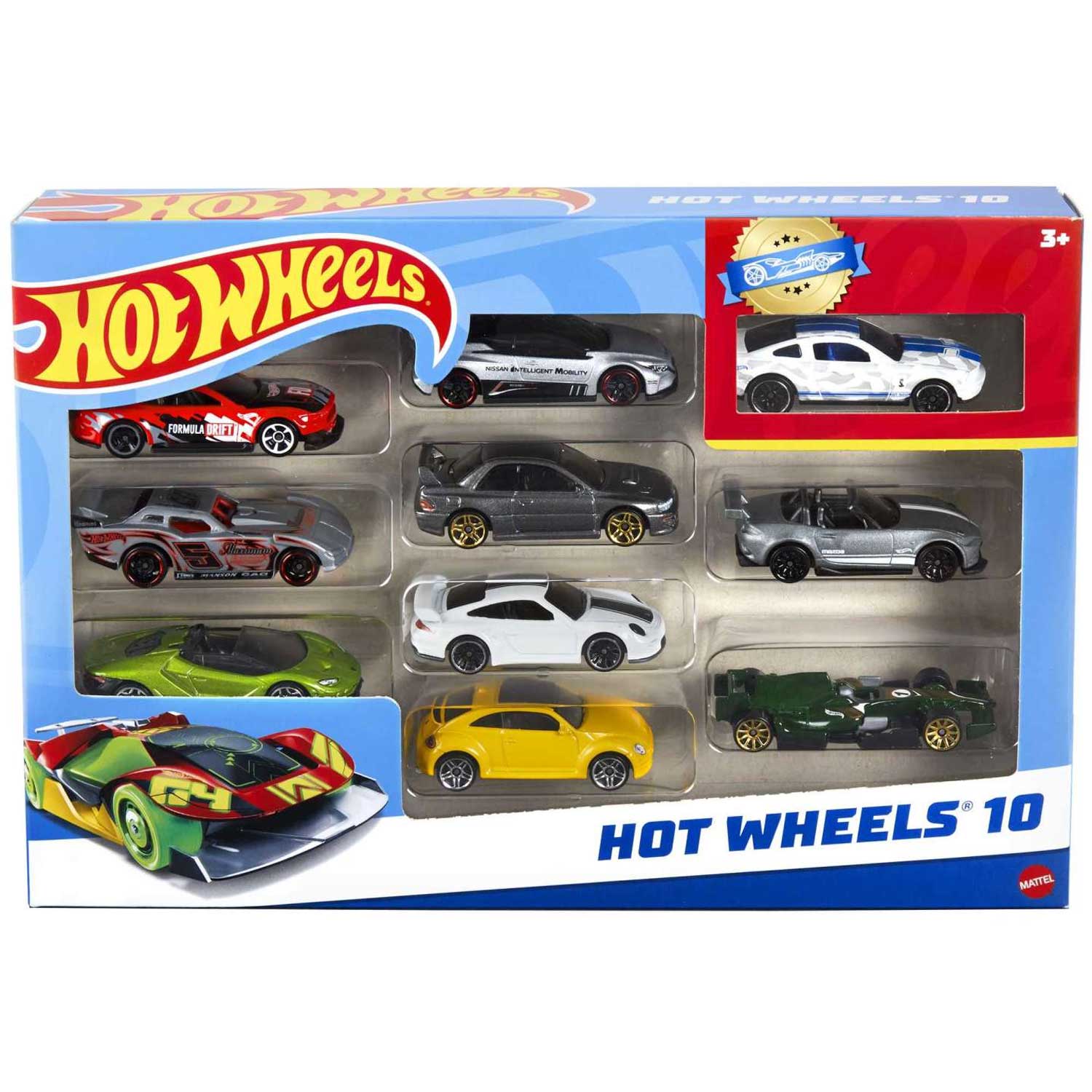 Mattel - Hot Wheels Confezione 10 Veicoli Assortiti 54886 - Image 5