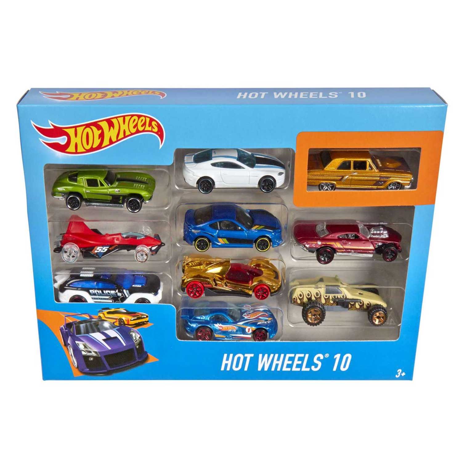 Mattel - Hot Wheels Confezione 10 Veicoli Assortiti 54886 - Image 7