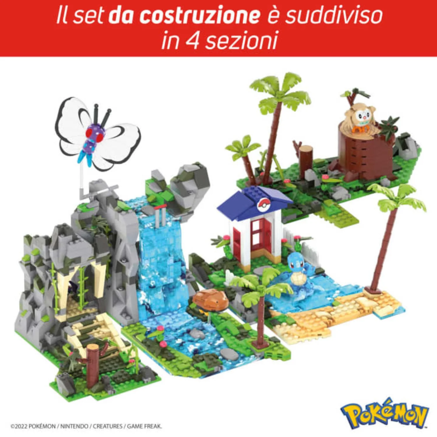Mattel - Mega Bloks Pokémon Adventure Builder Spedizione Nella Giungla HHN61 - Image 4