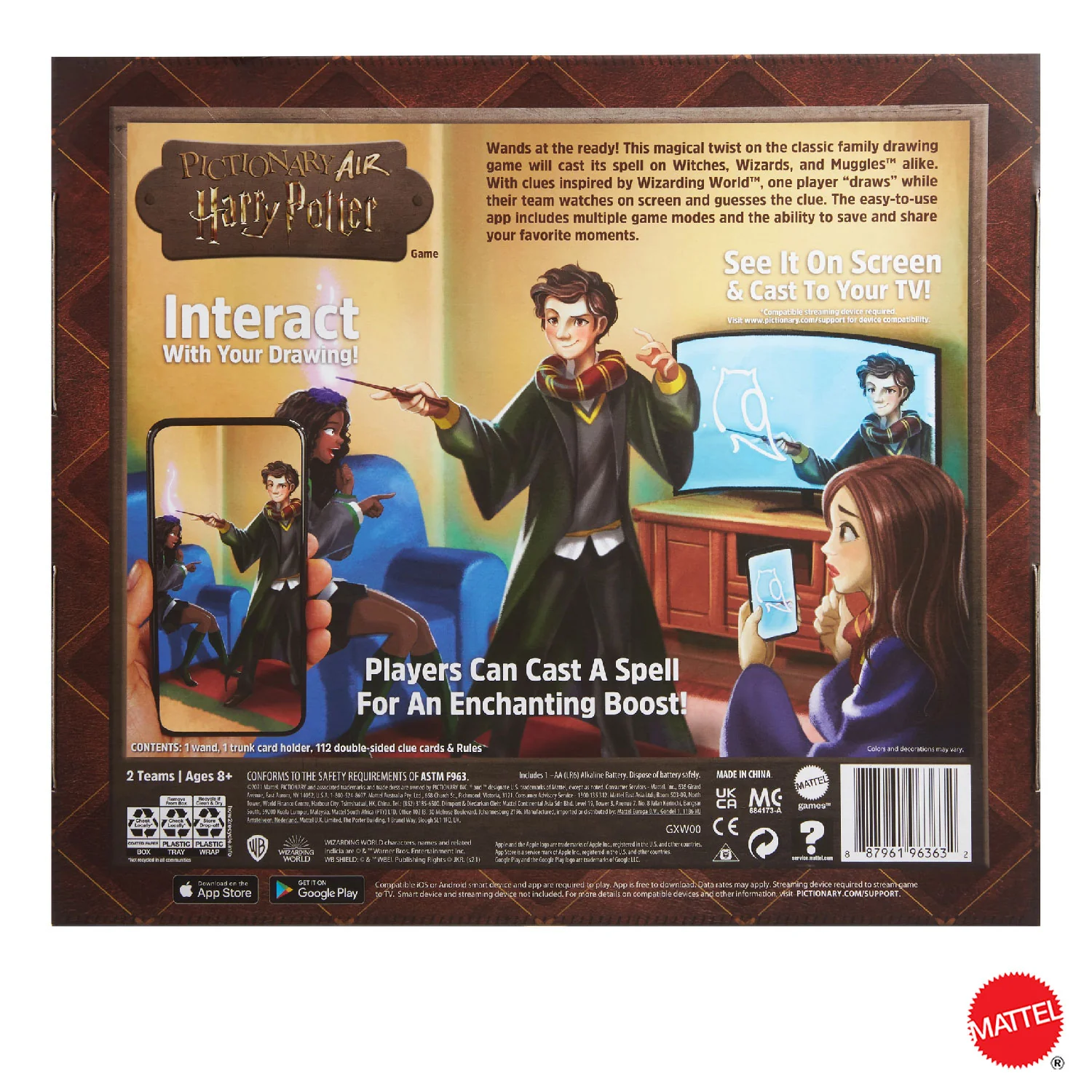 Mattel - Pictionary Air Harry Potter HDC63 - Image 3