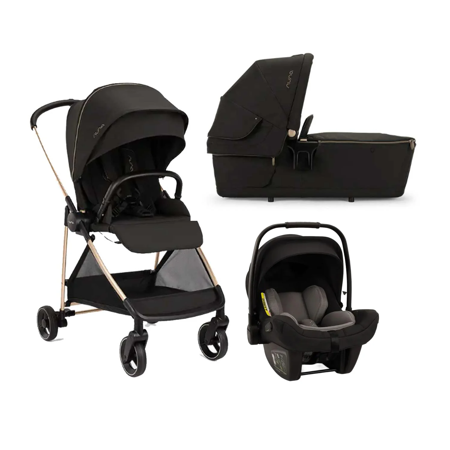 Nuna - Trio: Passeggino Ixxa + Navicella Lytl + S.A. Pipa Next Isize - Image 33