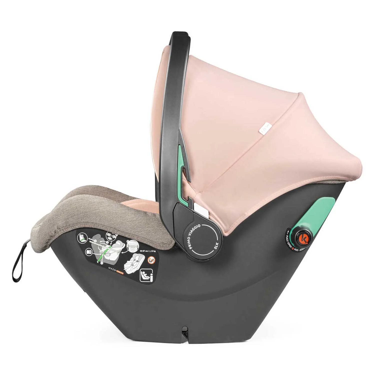 Peg Perego - Trio Vivace Belvedere Con Seggiolino Auto Primo Viaggio SLK R129 - Image 11