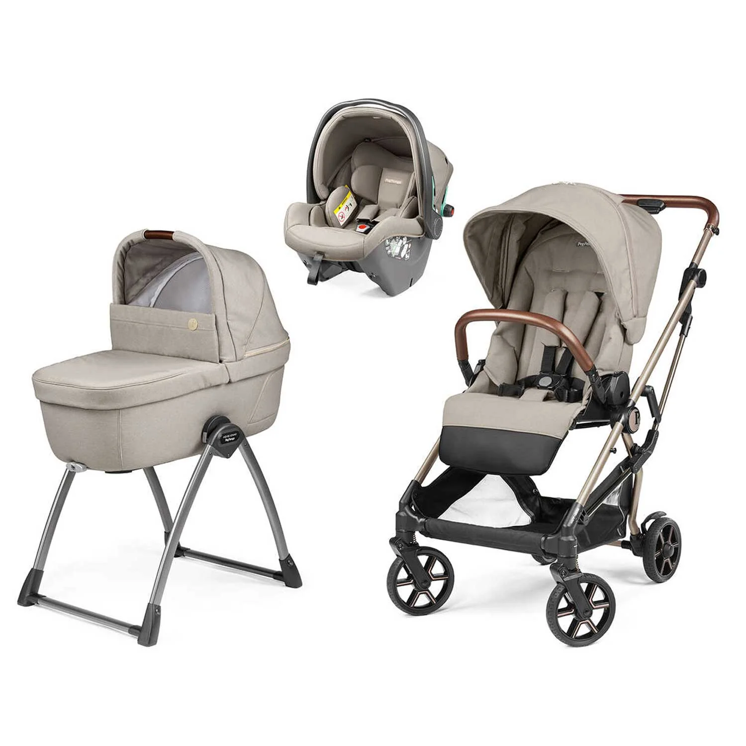 Peg Perego - Trio Vivace Belvedere Con Seggiolino Auto Primo Viaggio SLK R129 - Image 12